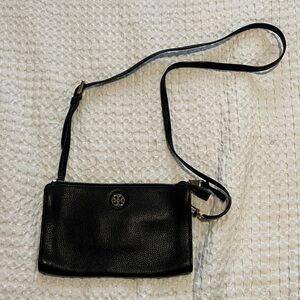 Tory Burch Pebble Leather Crossbody Bag
